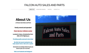 Falconautosalesandparts.com thumbnail