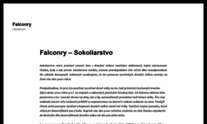 Falconry.sk thumbnail