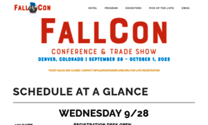 Fallcon.org thumbnail