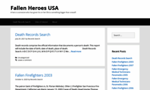 Fallenheroesusa.org thumbnail