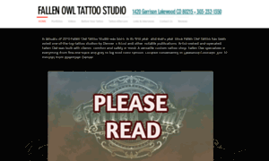 Fallenowltattoo.com thumbnail