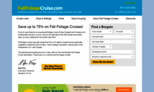 Fallfoliagecruise.com thumbnail