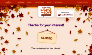 Fallintolovesweepstakes.hallmarkchannel.com thumbnail