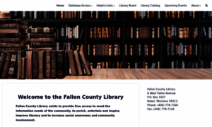 Falloncountylibrary.net thumbnail