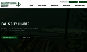 Fallscitylumber.com thumbnail