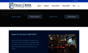 Fallscreek.org thumbnail