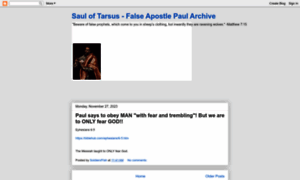 False-apostle-paul-archive.blogspot.com thumbnail