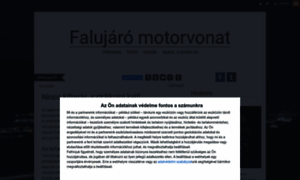 Falujaromotorvonat.blog.hu thumbnail