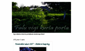 Faluvegikurtaporta.blogspot.com thumbnail