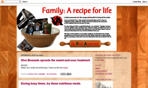 Family-arecipeforlife.blogspot.com thumbnail