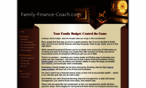 Family-finance-coach.com thumbnail