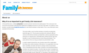 Family-life-insurance.net thumbnail