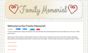 Family-memorial.com thumbnail
