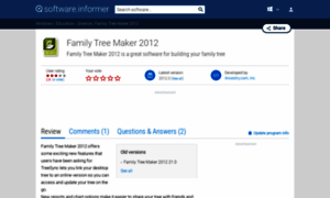 Family-tree-maker-2012.software.informer.com thumbnail
