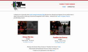 Familyacceptanceproject.org thumbnail
