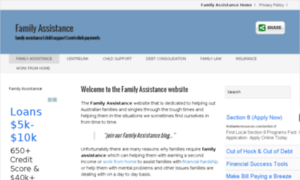 Familyassistance.net.au thumbnail