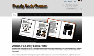 Familybookcreator.com thumbnail