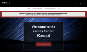 Familycenter.sony.ca thumbnail