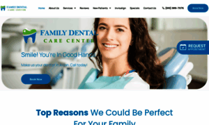 Familydentalcarecenter.us thumbnail