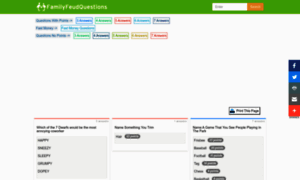 Familyfeudquestions.com thumbnail