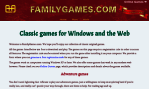 Familygames.com thumbnail