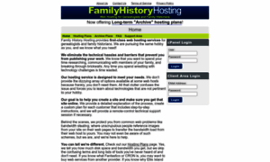 Familyhistoryhosting.com thumbnail