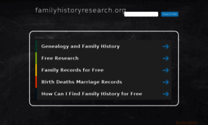 Familyhistoryresearch.org thumbnail