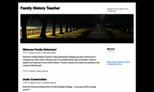 Familyhistoryteacher.wordpress.com thumbnail