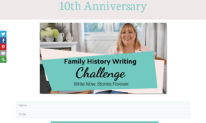 Familyhistorywritingchallenge.com thumbnail