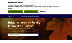Familyinfo.buckinghamshire.gov.uk thumbnail