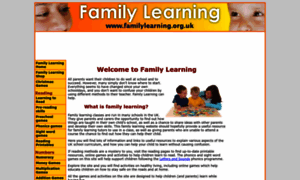 Familylearning.org.uk thumbnail