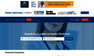 Familymedicinecareers.com thumbnail