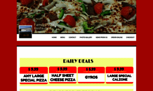 Familypizzarestaurant.com thumbnail