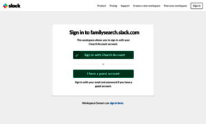 Familysearch.slack.com thumbnail