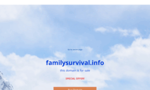 Familysurvival.info thumbnail