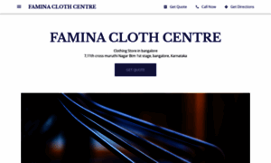 Famina-cloth-centre.business.site thumbnail