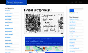 Famous-entrepreneurs.com thumbnail