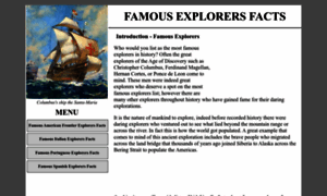 Famous-explorers-facts.com thumbnail