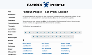 Famous-people.de thumbnail