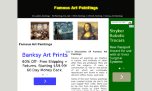 Famousartpaintings.org thumbnail