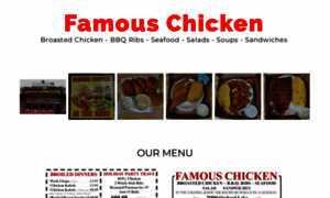 Famouschickenwebmenu.com thumbnail