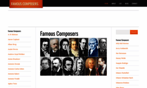 Famouscomposers.net thumbnail