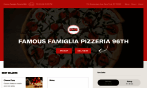 Famousfamigliapizzeriamenu.com thumbnail