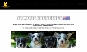 Famousfrenchiesaustralia.com thumbnail