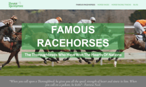 Famousracehorses.co.uk thumbnail