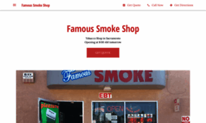 Famoussmokeshop.business.site thumbnail