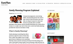 Famplan.org thumbnail