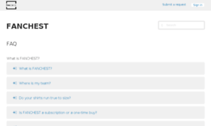 Fanchest.zendesk.com thumbnail