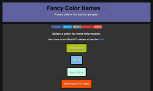 Fancy-color-names.com thumbnail