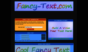 Fancy-text.com thumbnail